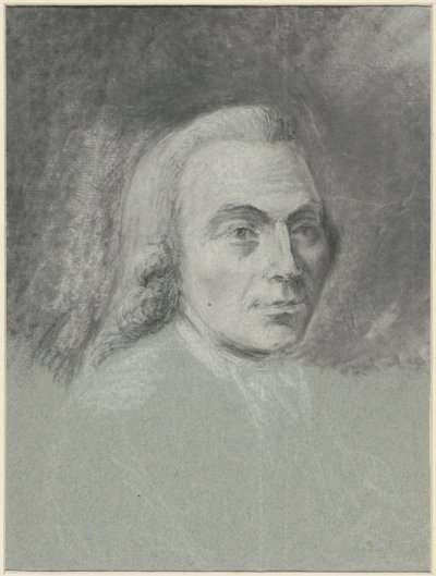 Selvportrett av Gerrit Zegelaar, med parykk av Gerrit Zegelaar