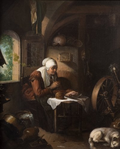 Nåde før kjøtt av Gerrit Dou