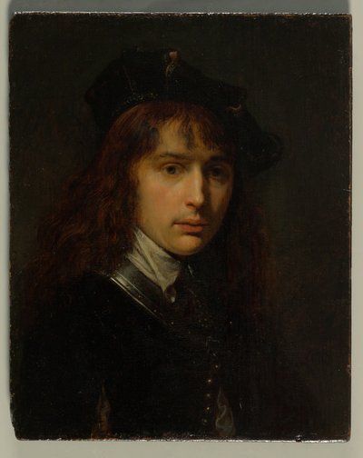 Selvportrett, ca. 1631 av Gerrit Dou