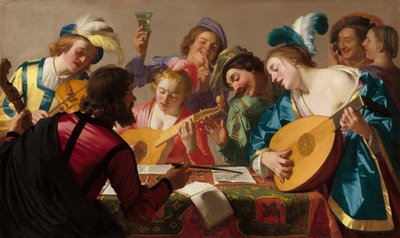 Konserten av Gerrit van Honthorst