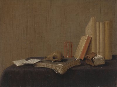 Vanitas stilleben av Gerrit van Vucht