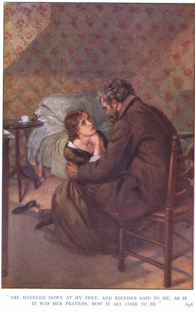 Hun knelte ned ved føttene mine, og kiender sa til meg, som om det var hennes bønner, hvordan det hele ble til av Gertrude E. Demain Hammond