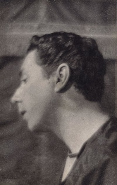 Portrett av baron Adolph de Meyer av Gertrude Käsebier