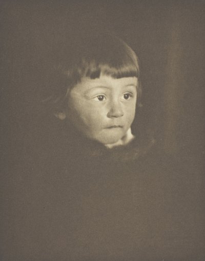 Portrett av en gutt, 1897. av Gertrude Käsebier