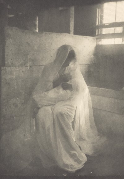 Krybben, ca. 1900. av Gertrude Käsebier