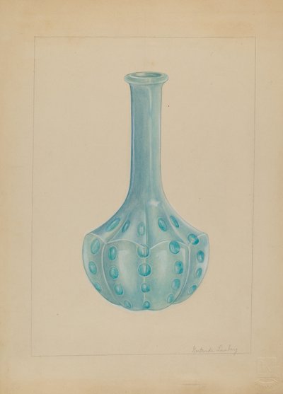 Flaske av Gertrude Lemberg