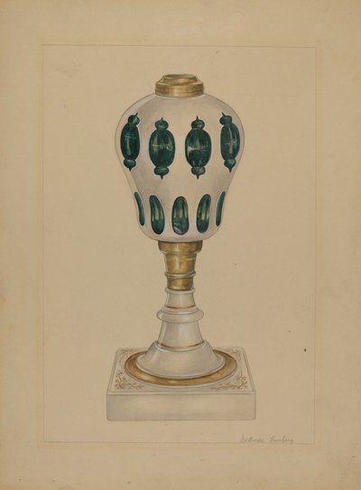 Lampe, c. 1936. av Gertrude Lemberg