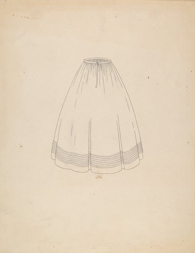 Underkjole av Gertrude Lemberg