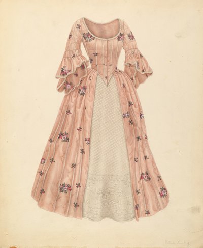 Underkjole, ca. 1941. av Gertrude Lemberg