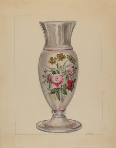 Vase, ca. 1940. av Gertrude Lemberg