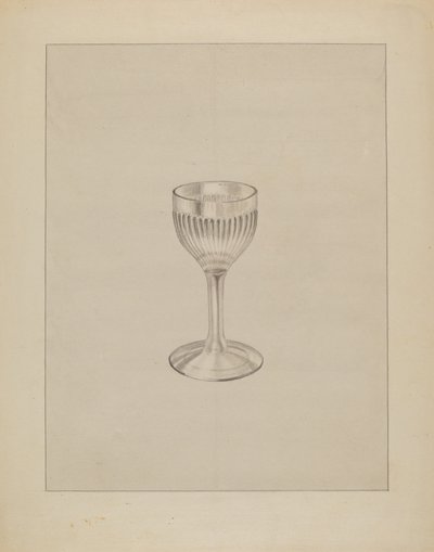 Vinglass, ca. 1936. av Gertrude Lemberg