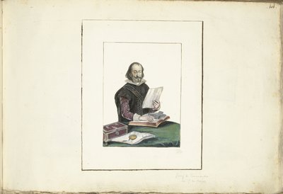 Portrett av greven av Peñeranda av Gesina ter Borch (possibly)