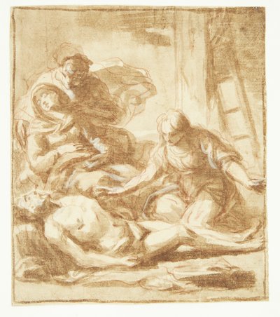Sorgen over Jesu legeme av Giacinto Brandi
