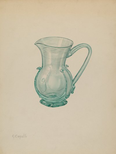 Fløtekoker, c. 1937. av Giacinto Capelli