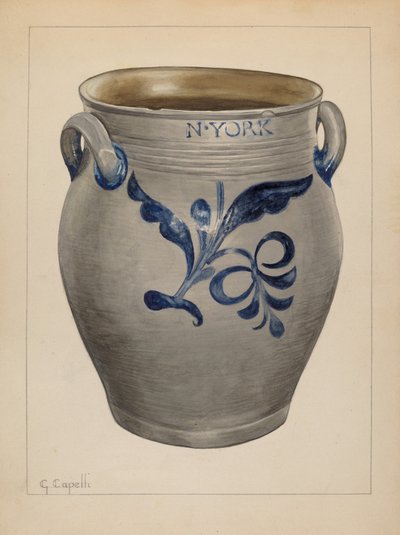 Jar, c. 1937. av Giacinto Capelli