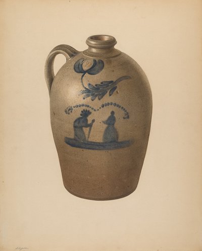 Kanne, c. 1939. av Giacinto Capelli