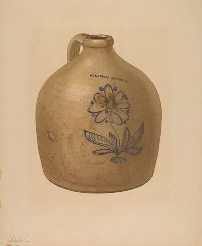 Kanne, c. 1941. av Giacinto Capelli