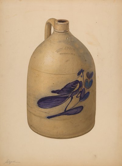 Kanne, c. 1941. av Giacinto Capelli