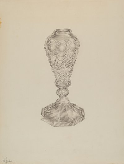Lampe, c. 1938. av Giacinto Capelli
