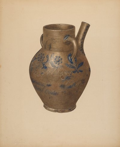 Vannkanne, ca. 1940. av Giacinto Capelli
