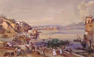 Posilippo Road, Napoli av Giacinto Gigante