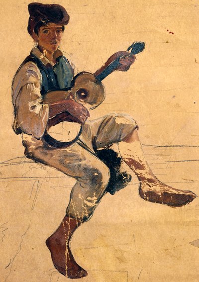 Gitaristen av Giacinto Gigante