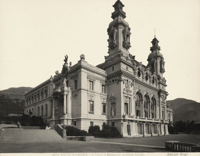 Eksteriør av Montecarlo Theatre, Monaco av Giacomo Brogi