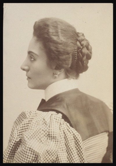 Portrett av Gemma Bellincioni 1864-1950 av Giacomo Brogi