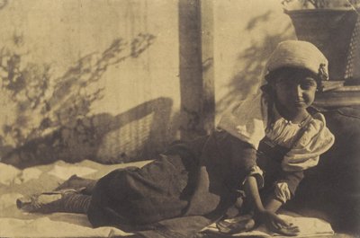 [Carlotta Cortudino], ca. 1852. av Giacomo Caneva