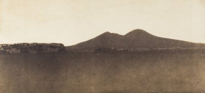 [Vesuv fra Mergellina], ca. 1855 av Giacomo Caneva