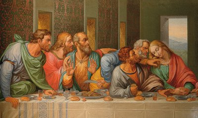 Mikromosaikk bordplate, Roma, sent på 1700-tallet av Giacomo Raffaelli