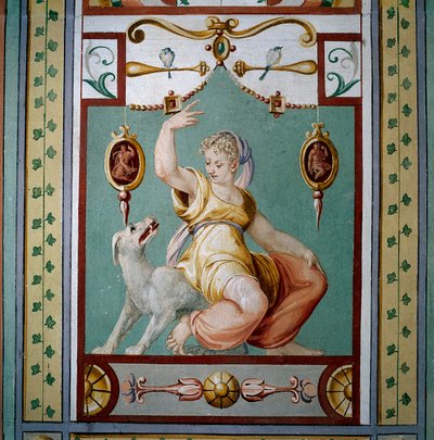 Allegory of Fidelity (fresco) av Giallo Fiorentino
