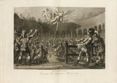Festival I anledning ekteskapet til Ferdinand, hertugen av Parma med erkehertuginnen..., 1769. av Giambattista Bodoni
