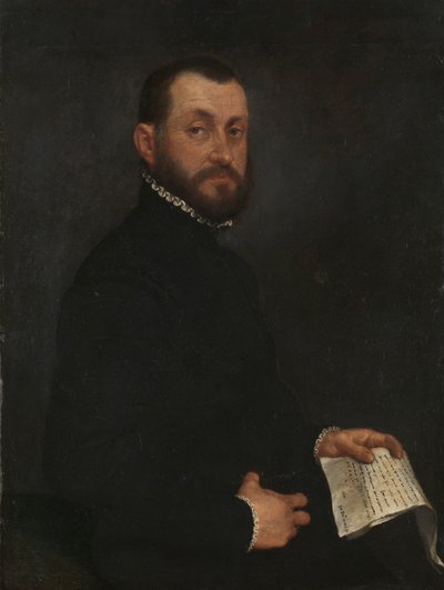 Portrett av en mann av Giambattista Moroni