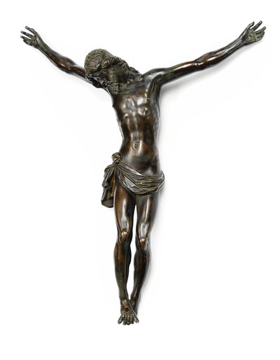 Figur av den korsfestede Kristus, støpt etter en modell av Giambologna, tilskrevet Antonio Susini og verksted, ca. 1580-1600 av Giambologna
