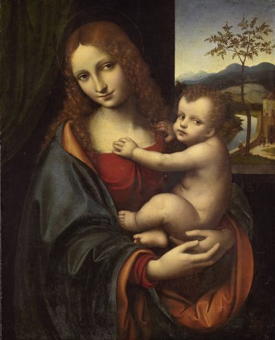 Jomfru og barn, 1510-1525 av Giampietrino