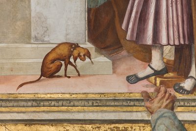 Central Nave, Fifth North Span, Presentasjon til tempelet, Gian Francesco Bembo av Gian Francesco Bembo