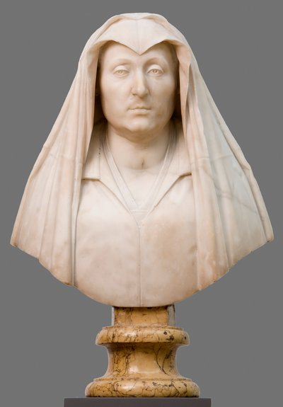 Byste av Camilla Barbadori. Mor til pave Urban VIII Barberini av Gian Lorenzo Bernini