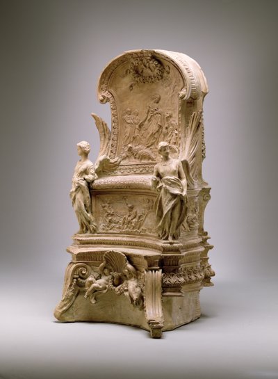 St. Peters stol, 1658 (terrakotta) av Gian Lorenzo Bernini