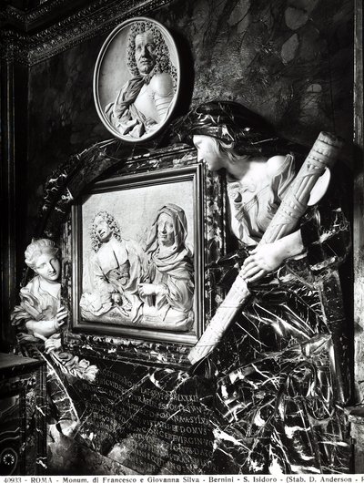 Monument til Francesco og Giovanni Silva av Gianlorenzo Bernini, 1663 av Gian Lorenzo Bernini