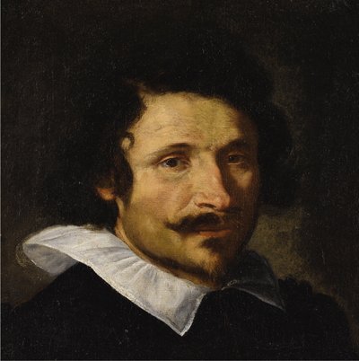 Portrett av Pietro da Cortona 1596-1669, ca. 1625-1630. av Gian Lorenzo Bernini