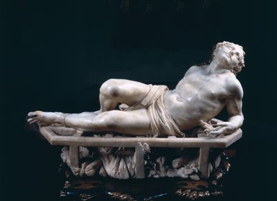 The Martyrdom of St. Laurence, 1613 (marmor) (for detaljer se 106232) av Gian Lorenzo Bernini