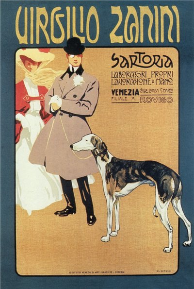 Virgilio Zanini Skreddersøm, 1900 av Gian Luciano Sormani