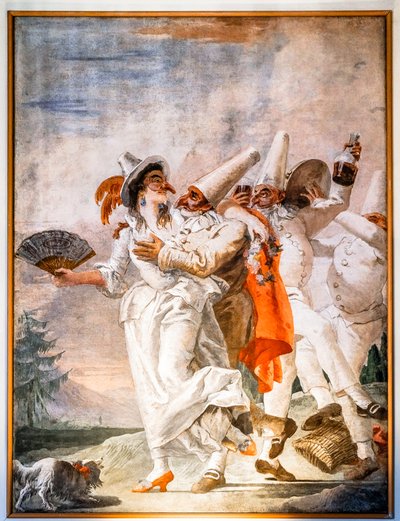 Elskernes slag av Giandomenico (1727-1804) Tiepolo