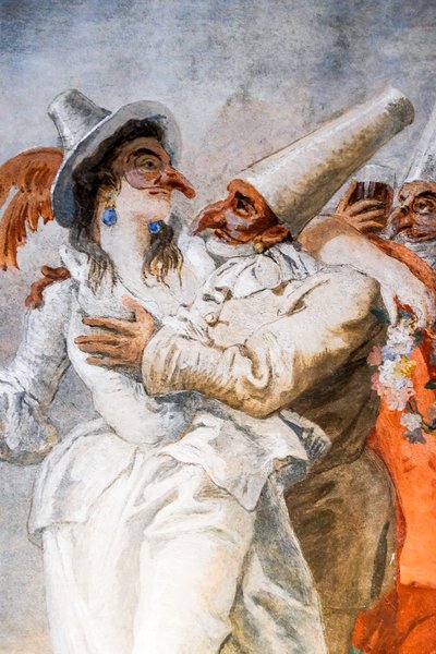 Elskernes slag av Giandomenico (1727-1804) Tiepolo