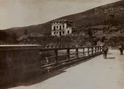Album "Pictures of War II": Italienske soldater i Val Chiusone til Podsenica, 09/1917 (s/hv-bilde) av Gigliucci Gigliucci