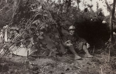 Album "Pictures of War II": Italienske soldater i Val Chiusone til Podsenica, 09/1917 (s/hv-bilde) av Gigliucci Gigliucci