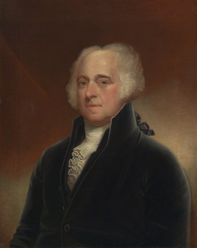 John Adams (1735–1826), ca. 1815 (olje på lerret) av Gilbert (after) Stuart
