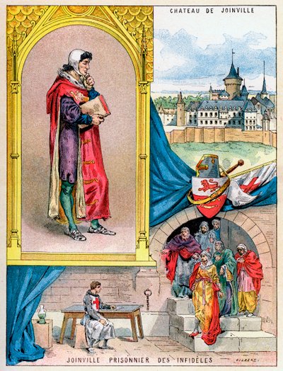 Jean de Joinville, kroniker av middelalderens Frankrike, 1898 av Gilbert
