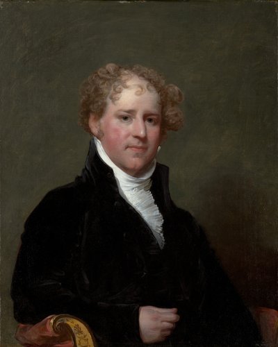 Charles Davis (1777–1821), ca. 1808-09 (olje på trepanel) av Gilbert Stuart